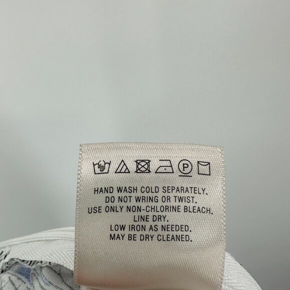 Maeve Ruffled Shorts Womens Size 8 Pineapples Beach Tropical Hawaii Blue - Picture 9 of 9